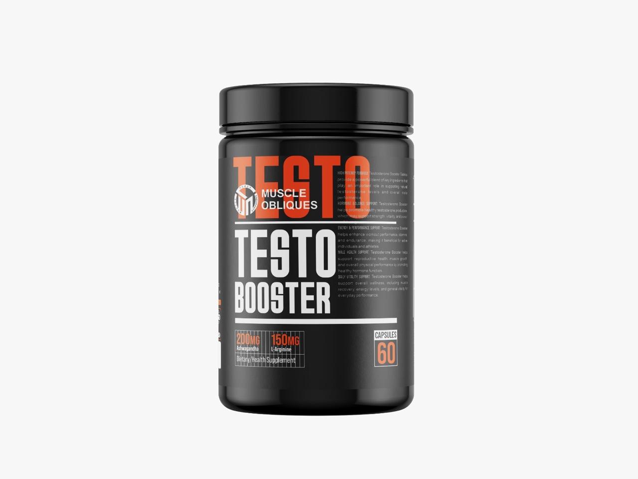 Muscle obliques testobooster capsule